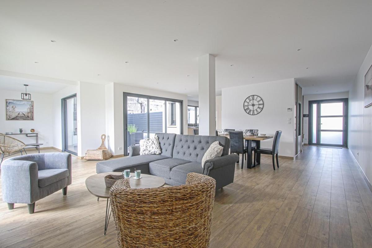 Quijote, Maison Moderne Avec Terrasse A Caen Kültér fotó